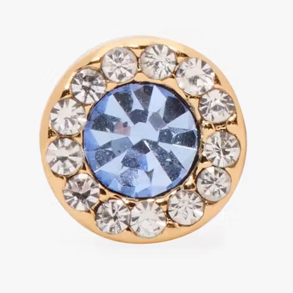 New Kate Spade You're A Gem Pave Halo Studs - Picture 2 of 7